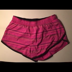 Pink & Black Lululemon Shorts