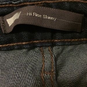 Levis high waisted dark wash pants