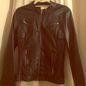 Leather jacket