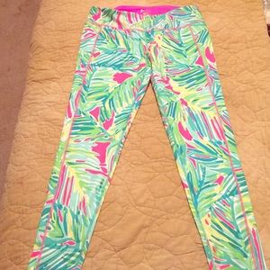Lilly Pulitzer tropical storm leggings