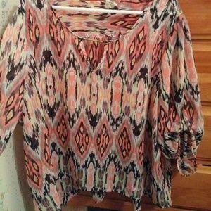 Colorful Hi-low shirt