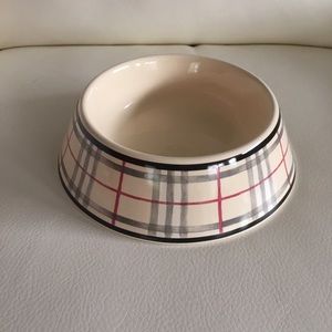 Burberry Nova Check pet bowl