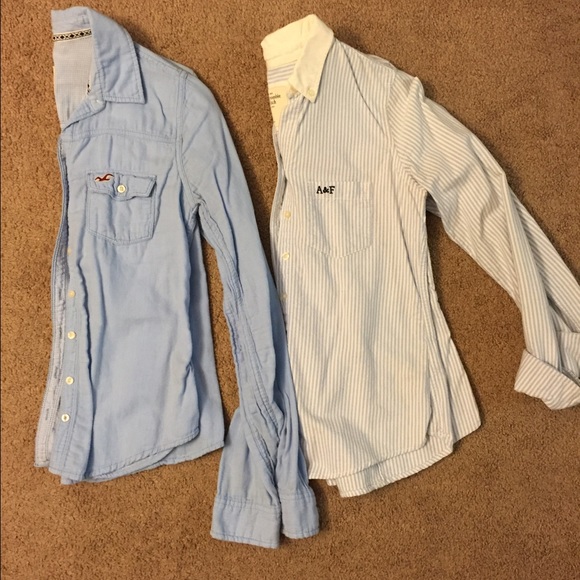 Two button down shirts