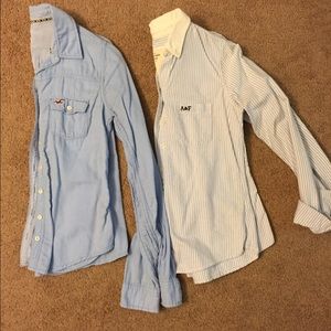Two button down shirts