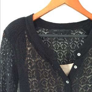 Marc Jacobs sweater dress w silk slip