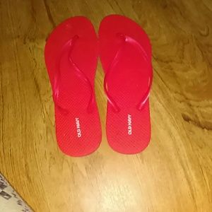 2$ old navy flip flops.