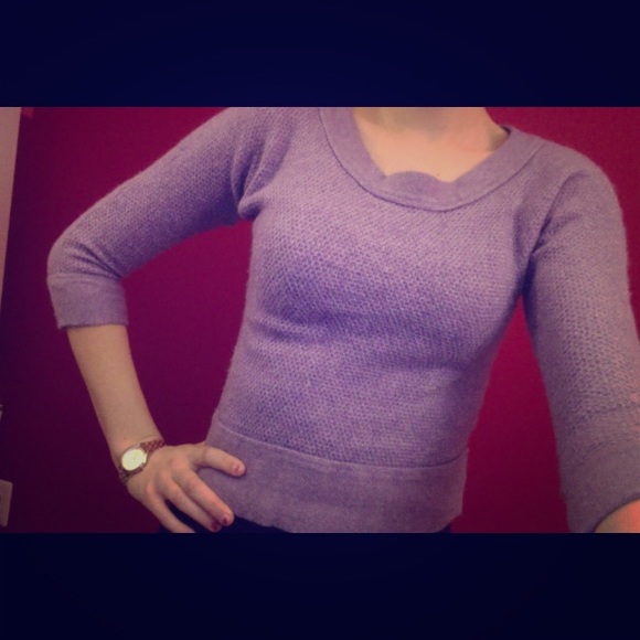 Loft Beautiful Purple Sweater Top, unworn