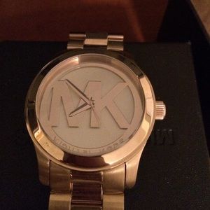 Gold Michael Kors watch