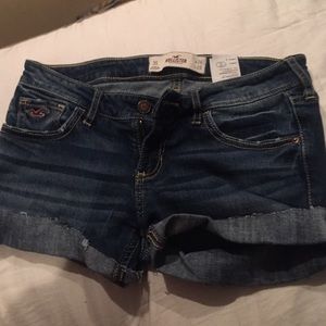 Hollister jean shorts