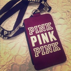 Pink ID case brand new