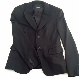 Black United colors of Benetton blazer