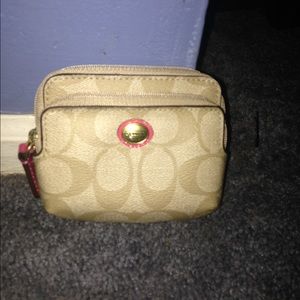Coach change purse
