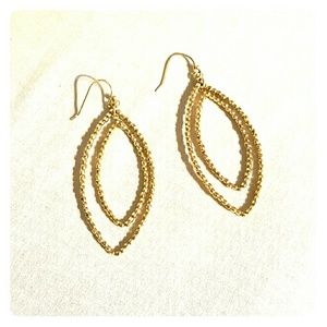 Gold earrings