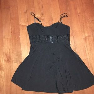 black dress