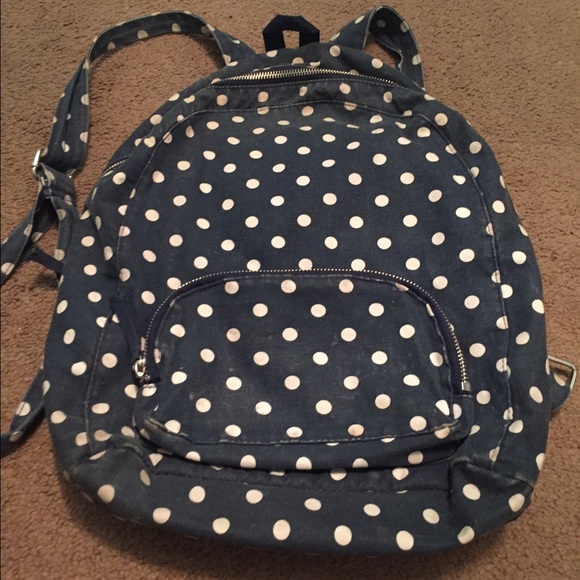Polka Dot bookbag