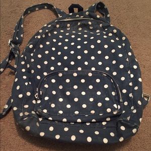 Polka Dot bookbag