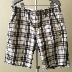 MEN'S EXPRESS PLAID SHORTS