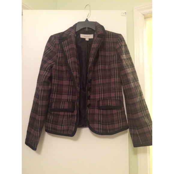 Plaid sports jacket