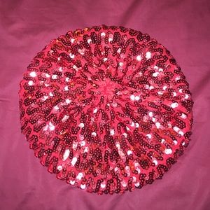 Red Sequin Tam!