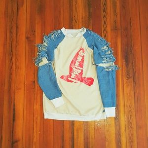 "Red Dove" Crewneck Sweatshirt