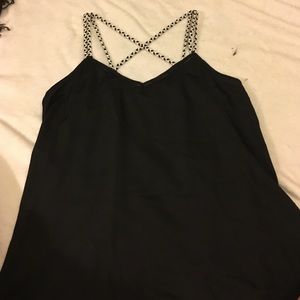Jessica Simpson black tank top