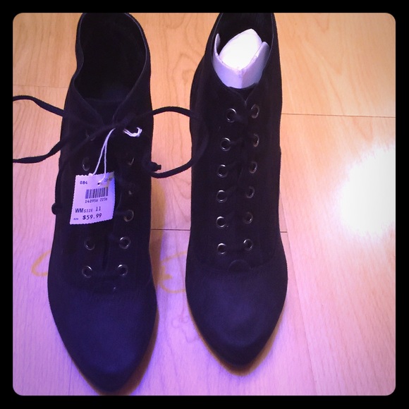 Black booties