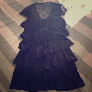 BCBG black cocktail dress