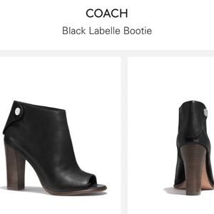 Like new coach booties