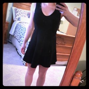 Forever 21 fit & flare sleeveless ribbed dress