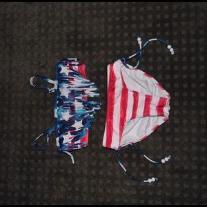 justice KIDS size 10 bikini