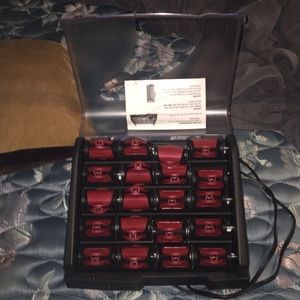 REVLON BRAND HAIR HEAT CURLER SET