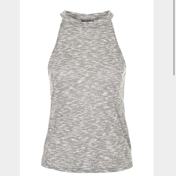Topshop High Neck Top