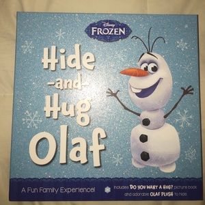 "Hide and Hug" Olaf book with plush included