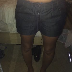 Linen shorts