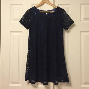 Navy blue dress