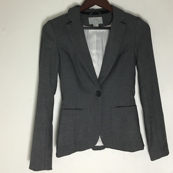 H&M Gray Blazer Small, Size 2