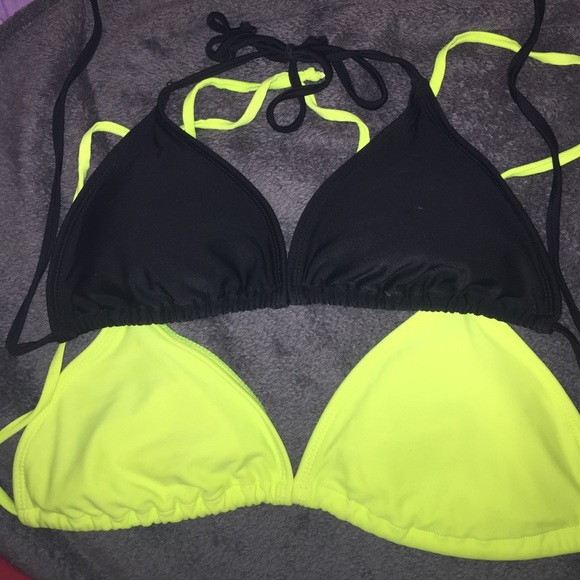 bathing suit tops, were 10$ each