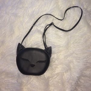 Leather Cat Cross body
