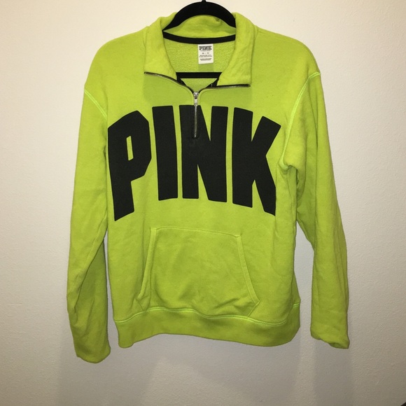 PINK Quarter Zip Pullover