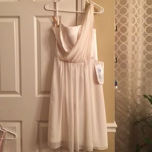 Cocktail or short bridesmaid dress.