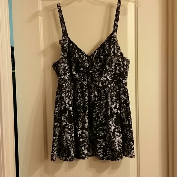 Fun floral summer top