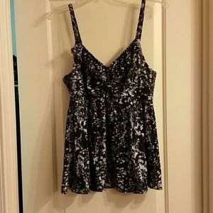 Fun floral summer top