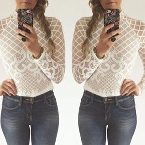 Gorgeous lace bodysuit