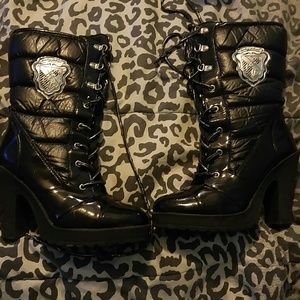 Black babyphat boots