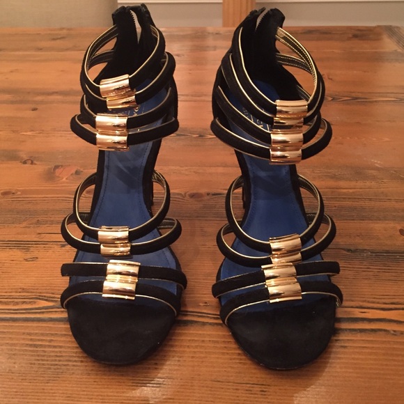Coach strappy heels