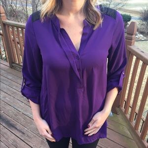 Purple blouse