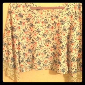 Hollister peasant top