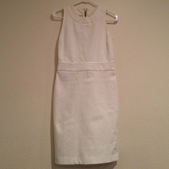 Banana Republic Off White Dress
