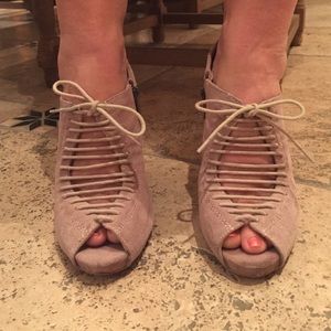 Steve Madden lace up heels