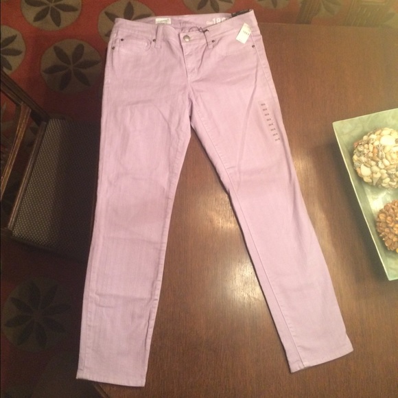 Lilac Gap Skinnies